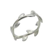 Tiffany & Co. Pre-owned Pre-owned Silver ringar Gray, Dam