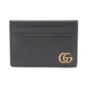 Gucci Vintage Pre-owned Laeder hem-och-kontorstillbehr Black, Unisex