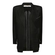 Victoria Beckham Elegant Blazer för Kvinnor Black, Dam