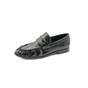 Steve Madden Svart Gala Läder Loafers Kvinnor Black, Dam