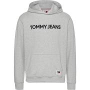 Tommy Jeans Vintage Tvättad Hoodie Tröja Gray, Herr