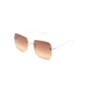 Barton Perreira Sharona Goltusmgg SUN Sunglasses Brown, Dam