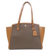 Michael Kors Pre-owned Pre-owned Plast axelremsvskor Brown, Dam