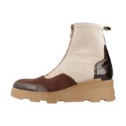 Hispanitas Ankelboots med dragkedja Multicolor, Dam