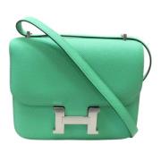 Hermès Vintage Pre-owned Laeder axelremsvskor Green, Dam