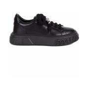 Casadei Svarta Sneakers Black, Dam