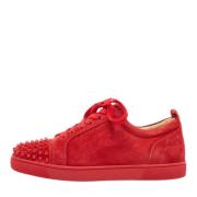 Christian Louboutin Pre-owned Pre-owned Mocka sneakers Red, Herr