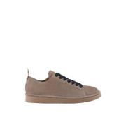 Panchic Beige Mocka Snörskor Sneakers Aw24 Brown, Herr