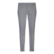 Dondup Slim Chino Byxor i Grå Gray, Herr