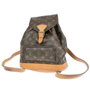 Louis Vuitton Vintage Pre-owned Canvas louis-vuitton-vskor Brown, Dam