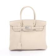 Hermès Vintage Pre-owned Laeder handvskor White, Dam