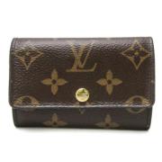 Louis Vuitton Vintage Pre-owned Tyg nyckelhllare Brown, Dam