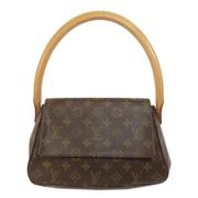 Louis Vuitton Vintage Pre-owned Tyg louis-vuitton-vskor Brown, Dam