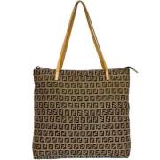 Fendi Vintage Pre-owned Tyg fendi-vskor Beige, Dam