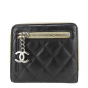 Chanel Vintage Pre-owned Laeder plnbcker Black, Dam