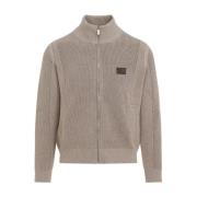 Berluti Lyxig Ull Cashmere Kofta Beige, Herr