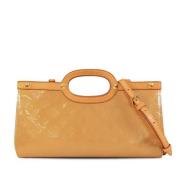 Louis Vuitton Vintage Pre-owned Laeder louis-vuitton-vskor Beige, Dam