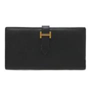 Hermès Vintage Pre-owned Laeder plnbcker Black, Dam