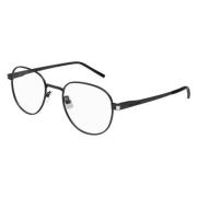 Saint Laurent Klassisk Svart Läder Axelväska Black, Unisex