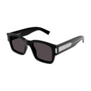 Saint Laurent Klassiska Svarta Solglasögon SL 617 Black, Unisex