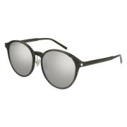 Saint Laurent Slim Svart Läder Axelväska Black, Unisex