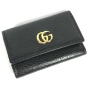 Gucci Vintage Pre-owned Laeder nyckelhllare Black, Dam