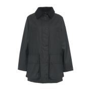 Belstaff Svart Bomull Lätt Jacka Aw24 Black, Dam