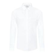 Calvin Klein Vit Modern Skjorta White, Herr