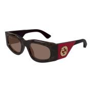 Gucci Gg1664S 004 Sunglasses Brown, Dam