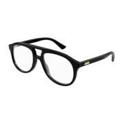 Gucci Stiliga Svarta Solglasögon Black, Unisex