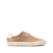 Golden Goose Beige Mocka Panel Sneakers Beige, Herr