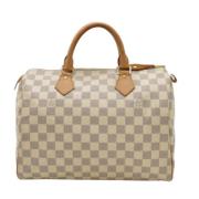 Louis Vuitton Vintage Pre-owned Plast louis-vuitton-vskor Beige, Dam