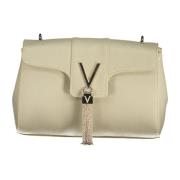 Valentino by Mario Valentino Beige Axelväska med Justerbar Rem Beige, ...