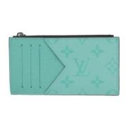 Louis Vuitton Vintage Pre-owned Laeder plnbcker Green, Dam