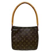 Louis Vuitton Vintage Pre-owned Canvas louis-vuitton-vskor Brown, Dam