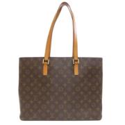 Louis Vuitton Vintage Pre-owned Tyg louis-vuitton-vskor Brown, Dam