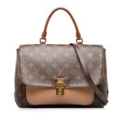 Louis Vuitton Vintage Pre-owned Canvas handvskor Brown, Dam