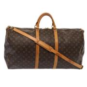 Louis Vuitton Vintage Pre-owned Canvas handvskor Brown, Dam