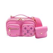 Louis Vuitton Vintage Pre-owned Laeder louis-vuitton-vskor Pink, Dam