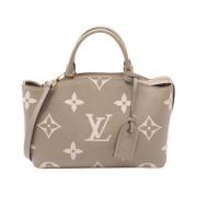 Louis Vuitton Vintage Pre-owned Tyg louis-vuitton-vskor Beige, Dam