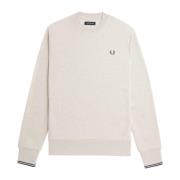 Fred Perry Beige Sweater Kollektion Beige, Herr