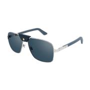 Cartier Stiliga solglasögon för chic look Gray, Unisex