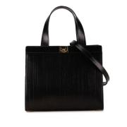 Celine Vintage Pre-owned Laeder totevskor Black, Dam