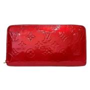 Louis Vuitton Vintage Pre-owned Laeder plnbcker Red, Dam