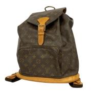 Louis Vuitton Vintage Pre-owned Tyg louis-vuitton-vskor Brown, Dam