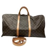 Louis Vuitton Vintage Pre-owned Canvas resvskor Brown, Dam