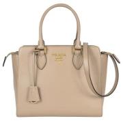 Prada Vintage Pre-owned Laeder prada-vskor Beige, Dam