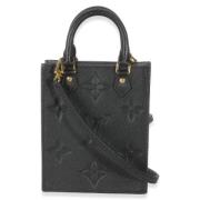 Louis Vuitton Vintage Pre-owned Laeder handvskor Black, Dam