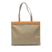 Celine Vintage Pre-owned Tyg totevskor Beige, Dam