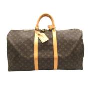 Louis Vuitton Vintage Pre-owned Canvas resvskor Brown, Dam